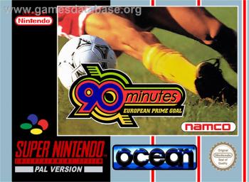 Cover 90 Minutes - European Prime Goal for Super Nintendo